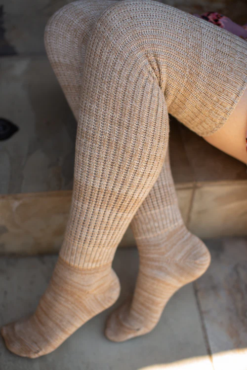 Space Dyed Scrunchy Socks - Image 4
