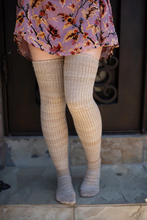 Space Dyed Scrunchy Socks - Image 5