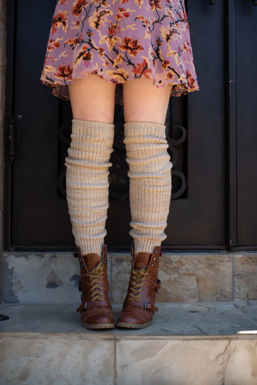 Space Dyed Scrunchy Socks - Image 6
