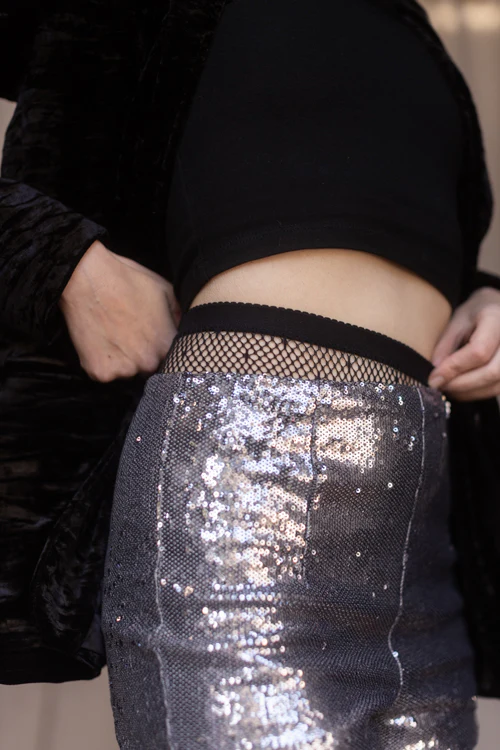 Starry Divinity Fishnet Tights - Image 4