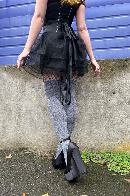 Static Dreams Extraordinary Thigh Highs