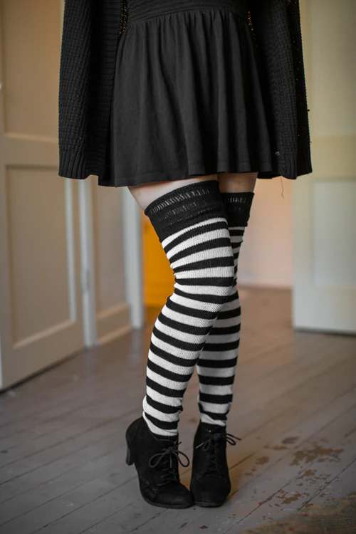 Super Stripes Thigh High Socks - Image 12