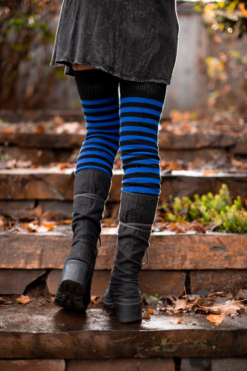 Super Stripes Thigh High Socks - Image 3