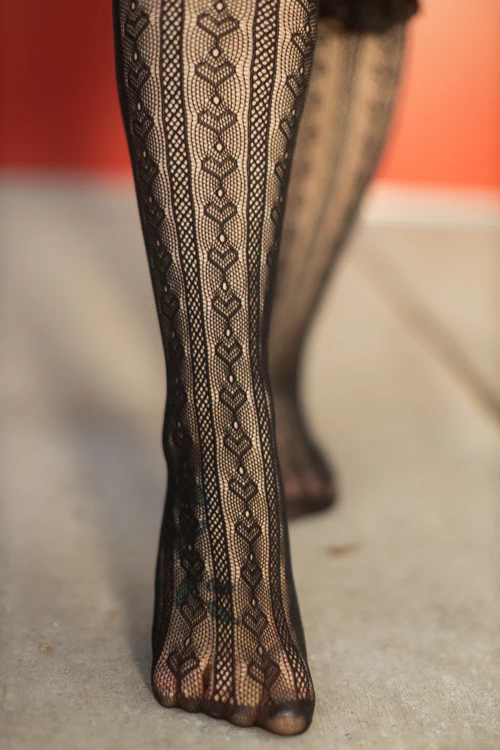 Sweetheart Ruffle Cuff Knee High - Image 9