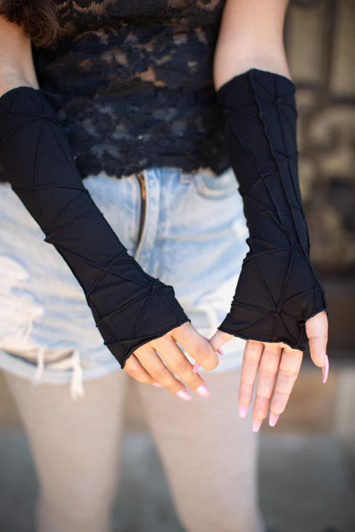 Textured Arm Warmers - Image 3