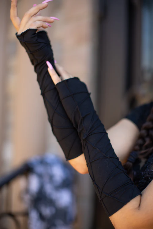 Textured Arm Warmers - Image 4