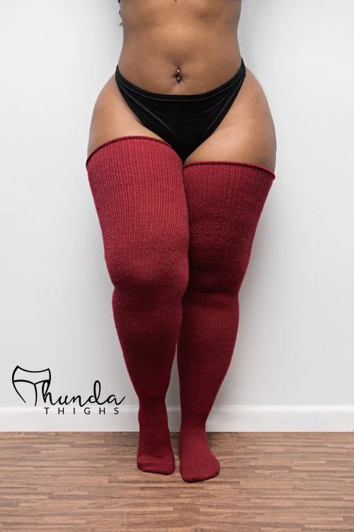 Thunda Thighs Solid Thigh Highs - Image 10