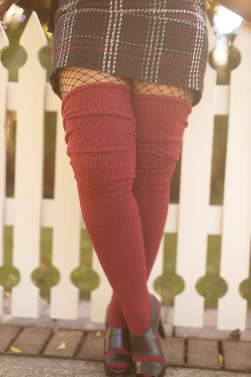 Thunda Thighs Solid Thigh Highs - Image 12
