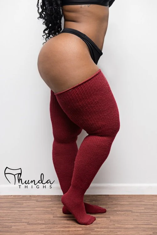 Thunda Thighs Solid Thigh Highs - Image 14