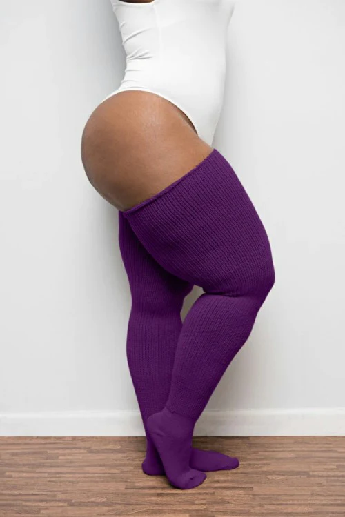 Thunda Thighs Solid Thigh Highs - Image 2