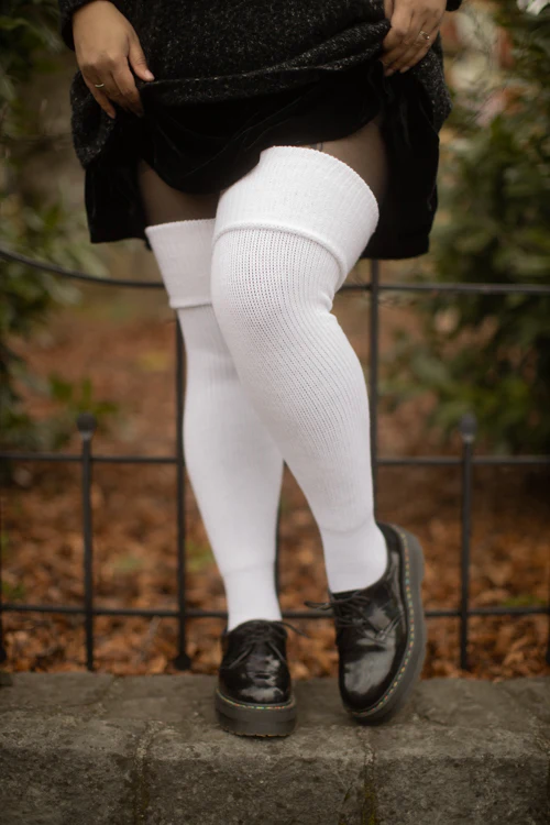 Thunda Thighs Solid Thigh Highs - Image 5