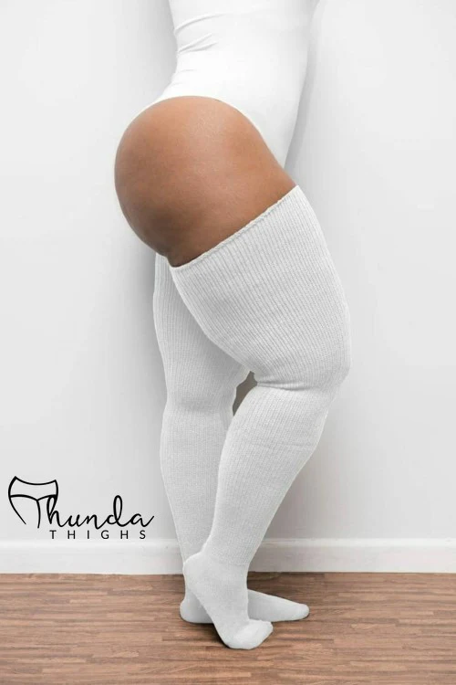 Thunda Thighs Solid Thigh Highs - Image 8