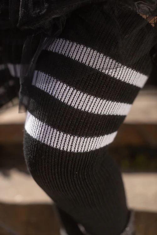 Thunda Thighs Top Stripe Thigh Highs - Image 16