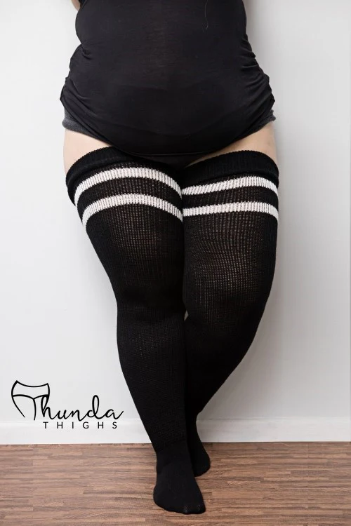 Thunda Thighs Top Stripe Thigh Highs - Image 9