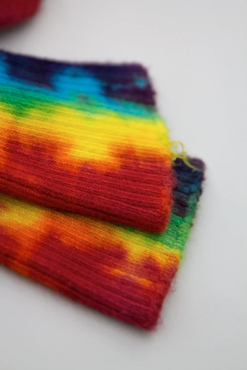 Tie Dye Bamboo Rayon Crew - Image 7