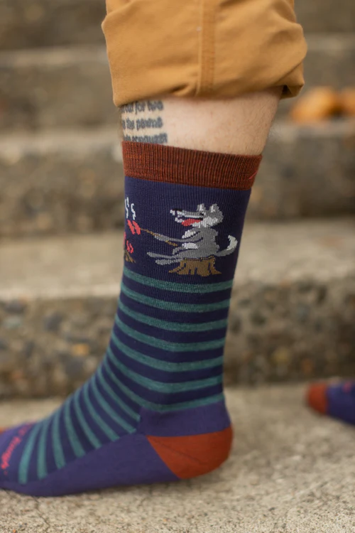 Wolf Wild Life Wool Crew - Image 2