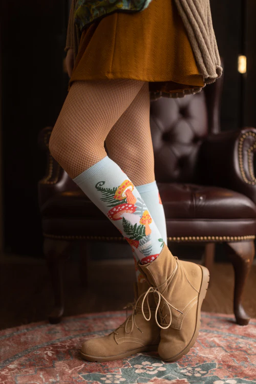 Wonderland Mushroom Knee High - Image 2