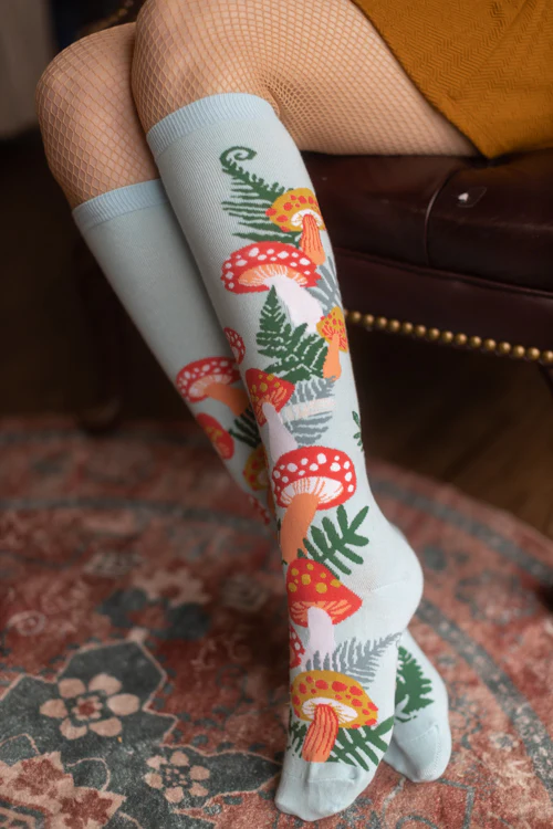 Wonderland Mushroom Knee High - Image 3