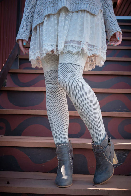 Wool Waffle Extraordinary Thigh High - Image 3
