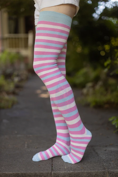 XL Foot Longer Pride Stripes Extraordinary Socks - Image 10