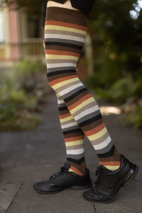 XL Foot Longer Pride Stripes Extraordinary Socks - Image 16