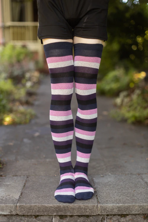 XL Foot Longer Pride Stripes Extraordinary Socks - Image 25