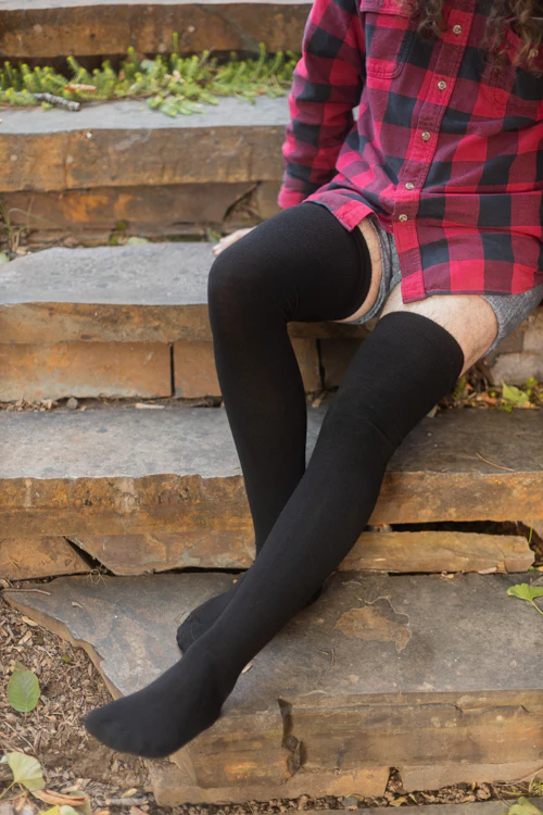 XL Foot Longer Cozy Acrylic Extraordinary Thigh High - Image 3
