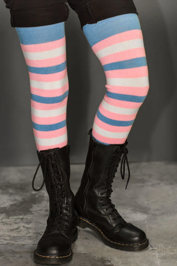 XL Foot Longer Original Pride Stripes Socks - Image 13