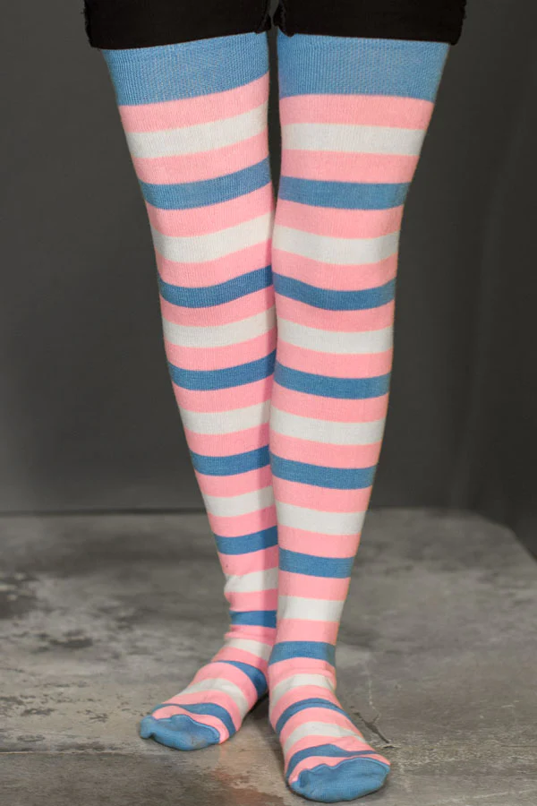 XL Foot Longer Original Pride Stripes Socks - Image 14
