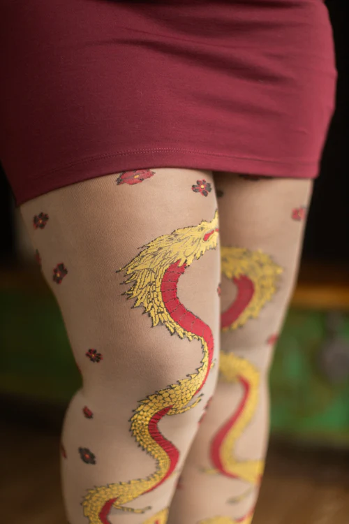 Year of the Dragon Sheer Tights - Image 10