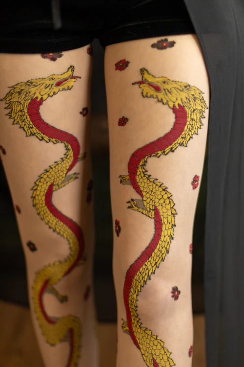 Year of the Dragon Sheer Tights - Image 9