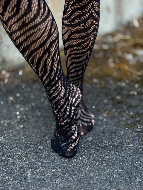 Zebra Net Tights - Image 3