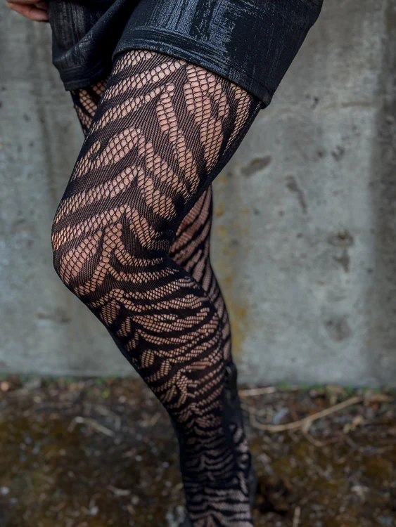 Zebra Net Tights - Image 4