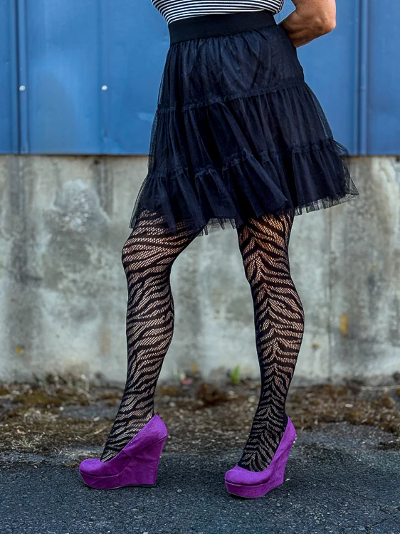 Zebra Net Tights - Image 8