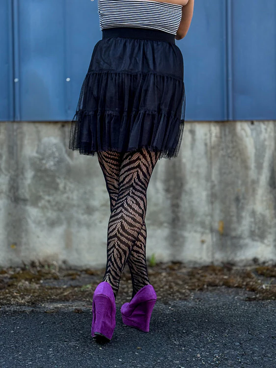 Zebra Net Tights - Image 9